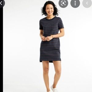 LL Bean Signature Knit T-Shirt Dress